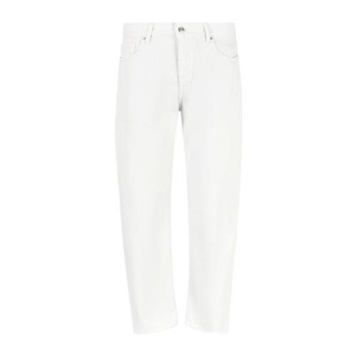 Off White Straight Leg Jeans