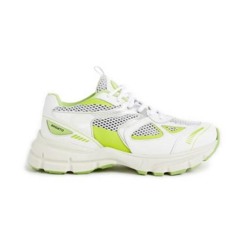 Hvide/Lime Marathon Runner Sneakers