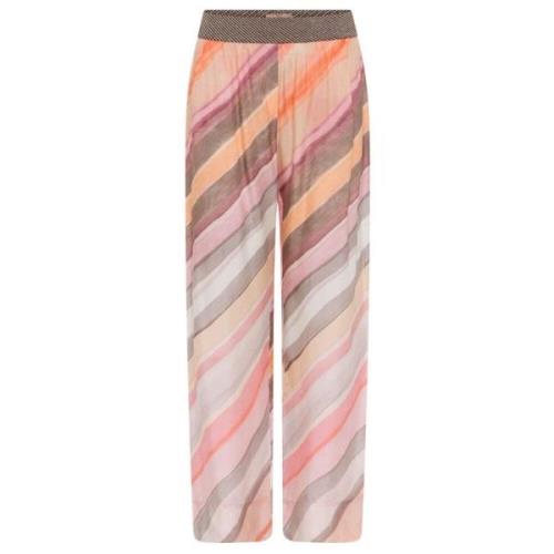 Bay - Wide Leg Pants - Multi Colour - Gustav