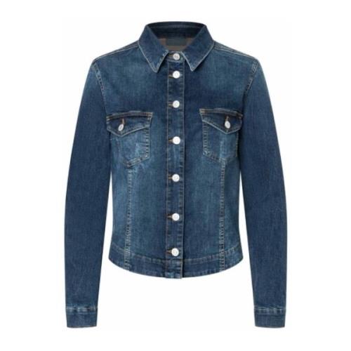 Mac Rich Jacket Denim Jakke 0104/ 90 0391 Dk. Blue Denim