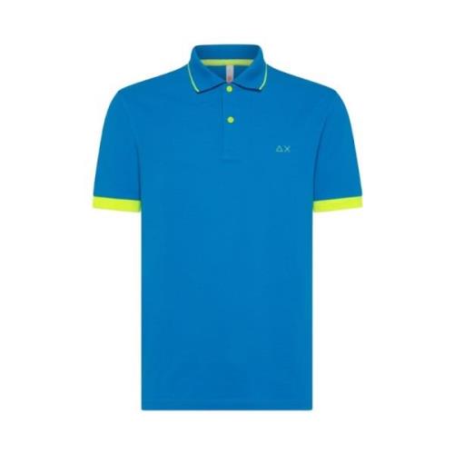 Turkis Small Stripes Fluo Polo Shirt