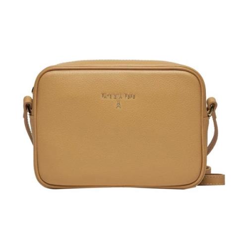 Læder Crossbody Taske med Fly Logo