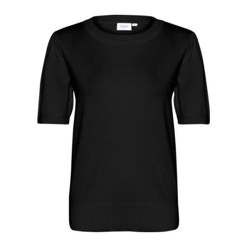 Saint Tropez Milasz Ss Pullover Strik 30511788 Black