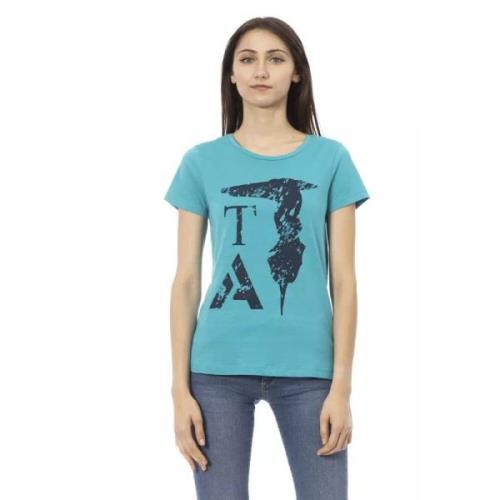 Action Light Blue Bomuld T-shirt