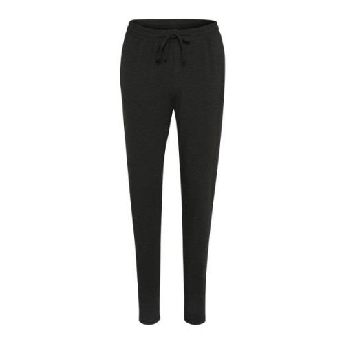 Kaffe Linda Pant Pants Dark Grey Melange