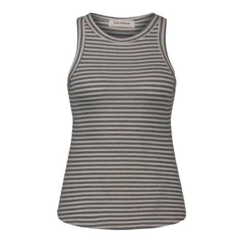 Sofie Schnoor Snos434 Toppe & T-Shirts Snos434 Grey Stripe