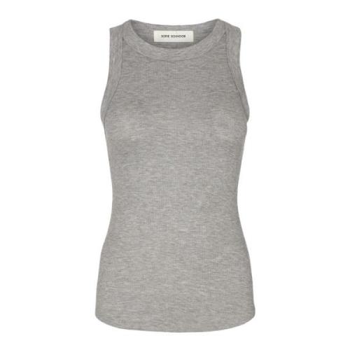 Sofie Schnoor Snos215 Toppe & T-Shirts Snos215 Grey Melange