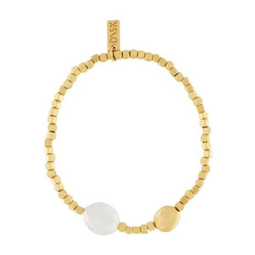 Audrey Pearl Bracelet Gold Plating