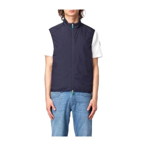 Blå Puffer Vest Herre Navy