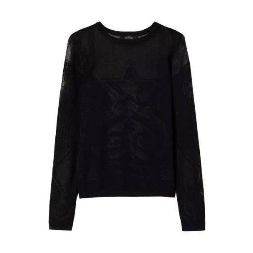 Sort Viskose Sweater