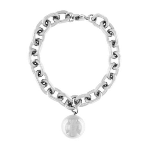 Courage Waterproof Mega Ball Bracelet Silver Plating