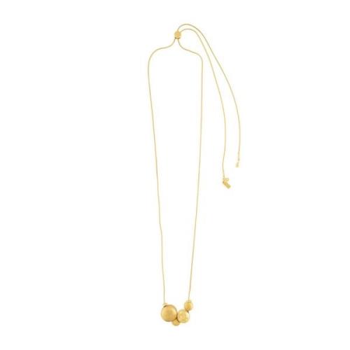 Tabitha Multi Balls Necklace Gold Plating