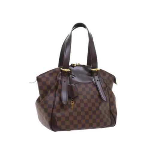 Pre-owned Canvas louis-vuitton-tasker