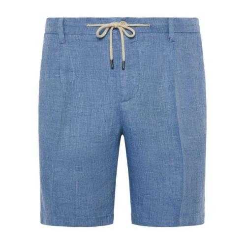 Bermudashorts i linned