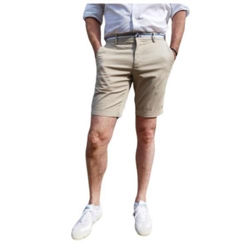 Stretch Cotton Chino Bermuda Shorts