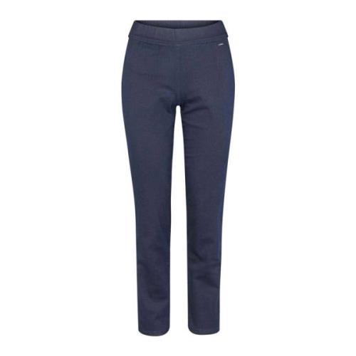 Laurie Serene Slim Sl Trousers Slim 100537 49520 Dark Blue Denim