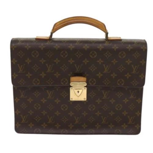 Pre-owned Canvas louis-vuitton-tasker