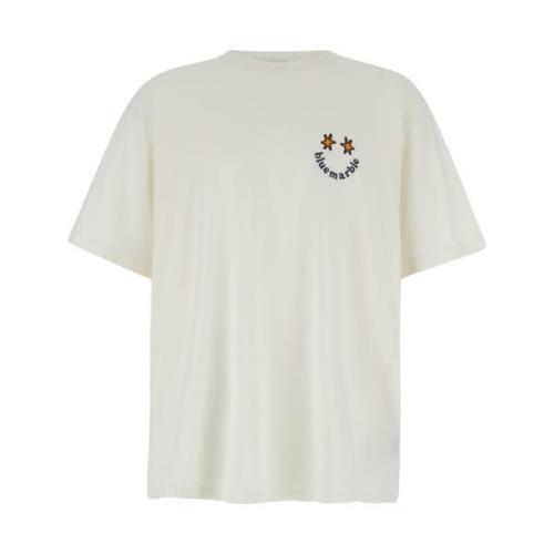 Hvid Smiley T-shirt