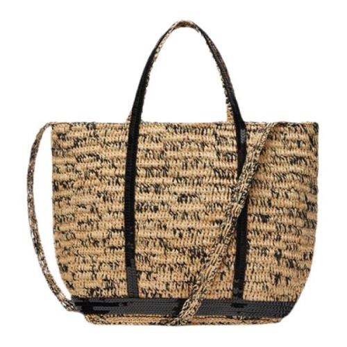 Håndlavet Raffia Tote Taske