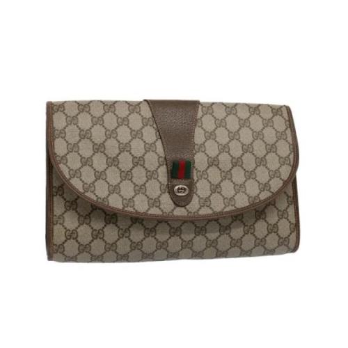 Pre-owned Canvas gucci-tasker