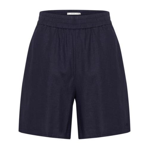 Gestuz Lizagz Linen Hw Shorts Shorts & Knickers 10909101 Seaborne