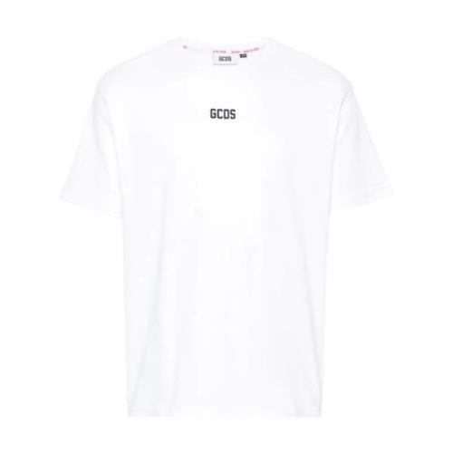 Optisk Hvid Basic Logo Tee