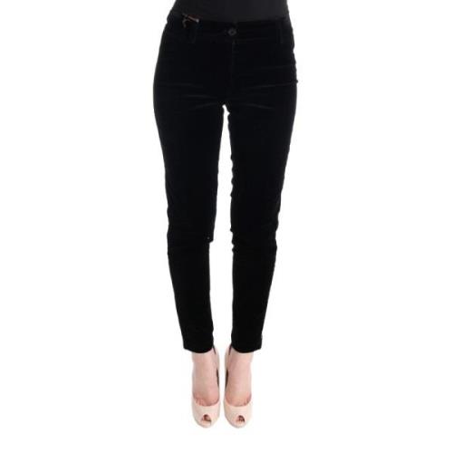 Elegant Sort Slim Fit Cropped Bukser