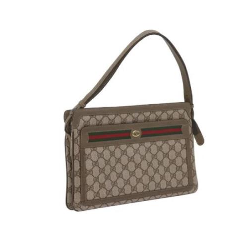 Pre-owned Canvas gucci-tasker