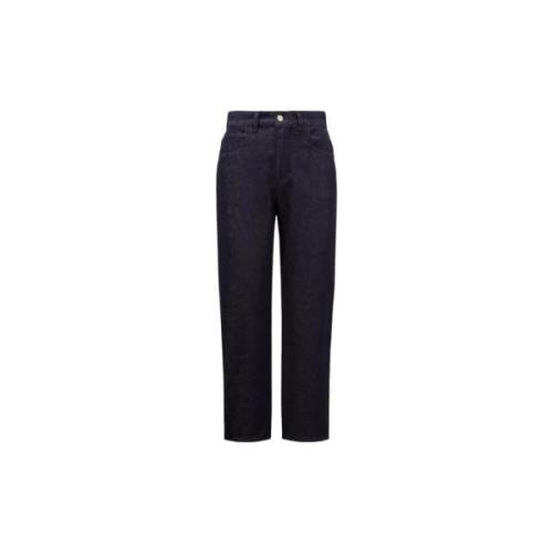 Højtaljede Cropped Jeans