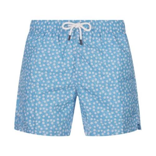 Blå Daisy Badeshorts