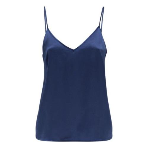 V-hals Ribaud Tank Top