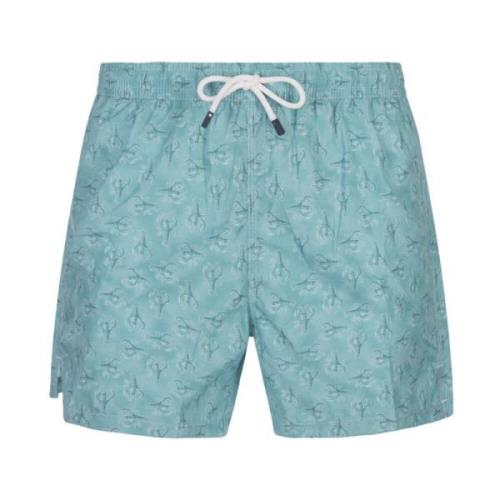 Grøn Hummer Badeshorts