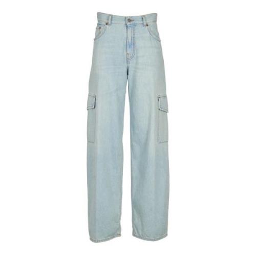 Cargo Straight Jeans til kvinder