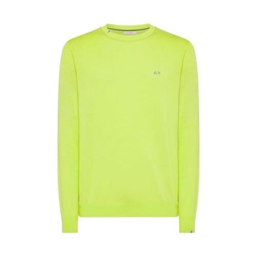 Solid Lime Rund Hals T-shirt