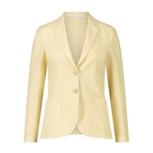 Struktureret Linned Blazer