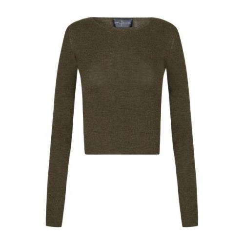 Alpaca Merino Jersey i Khaki