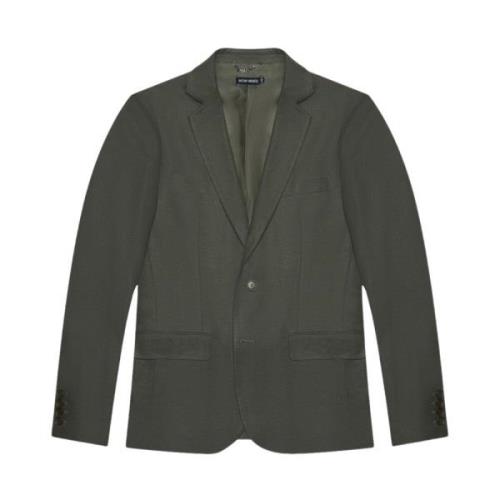 Grøn Americana Jakke Blazer