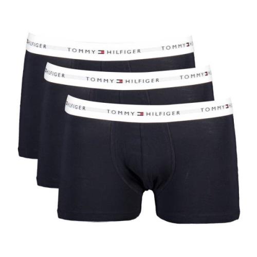 Sort Bomuld Boxershorts med Logo