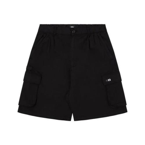 Sort Cargo Bermuda Shorts Loose Fit