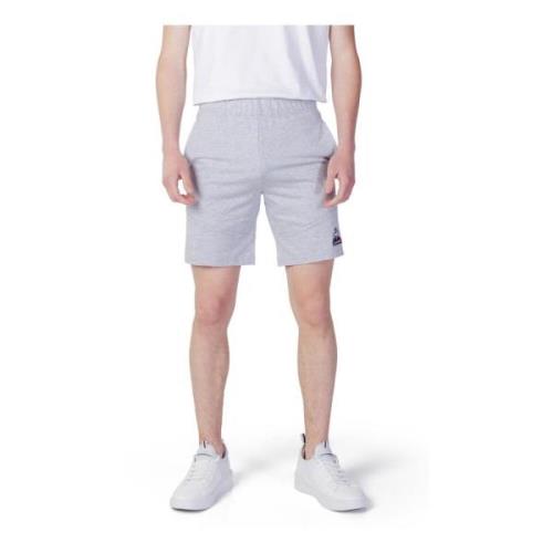 Grå Slip-On Shorts Forår/Sommer Ensfarvet