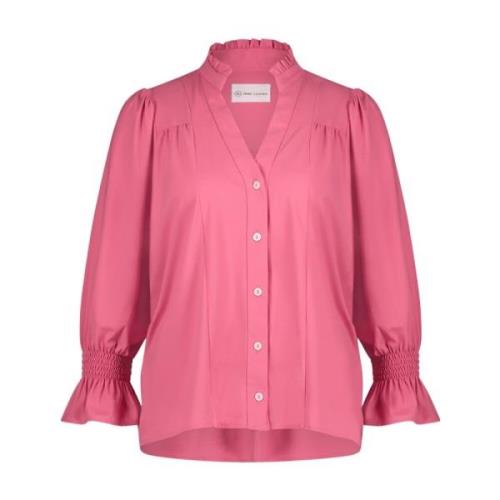 Elegant Olivia Bluse i Pink