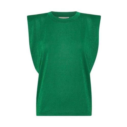 Lurex Crew-Neck Top