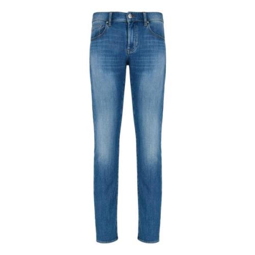 Slim Indigo Denim Jeans til Mænd