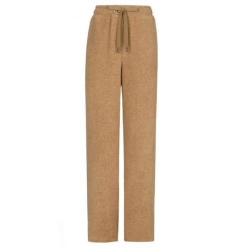 Tekstureret Uldblandings Track Pants