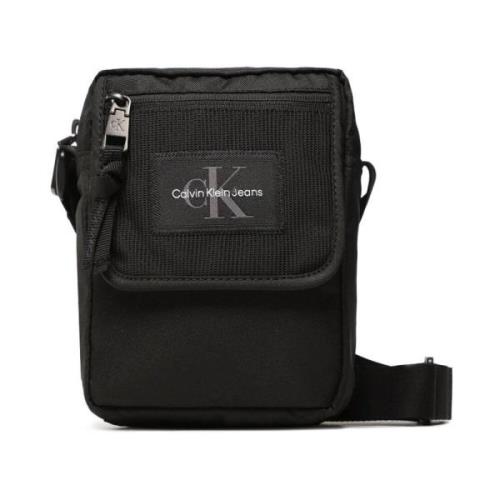 Herre Crossbody Taske med Synligt Logo