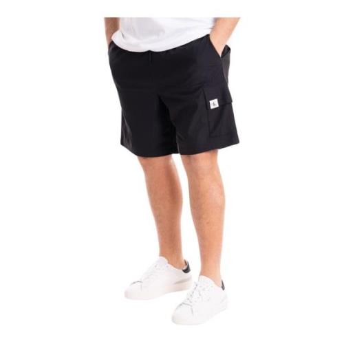 Vævet Tab Bermuda Shorts