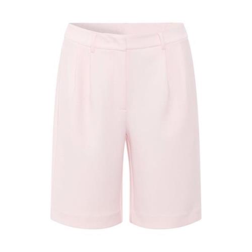 Elegant Shorts i Powder Pink