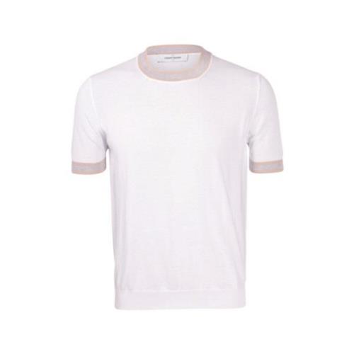 Stribet Bomuld Strik T-shirt