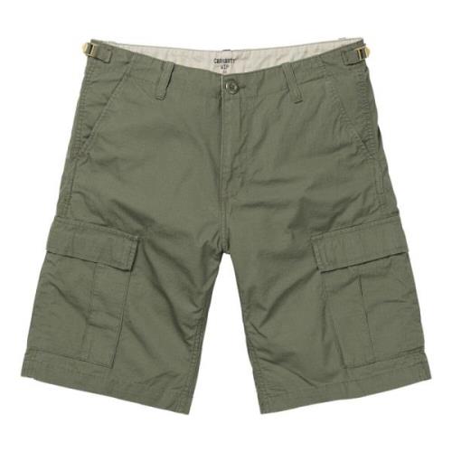 Grøn Camo Aviator Cargo Shorts