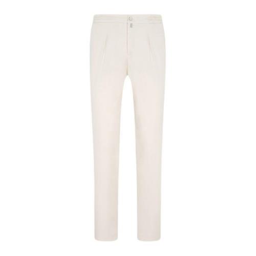 Ivory Bomuld Jogger-Stil Bukser